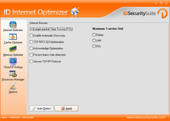 ID Internet Optimizer Crack With Serial Key