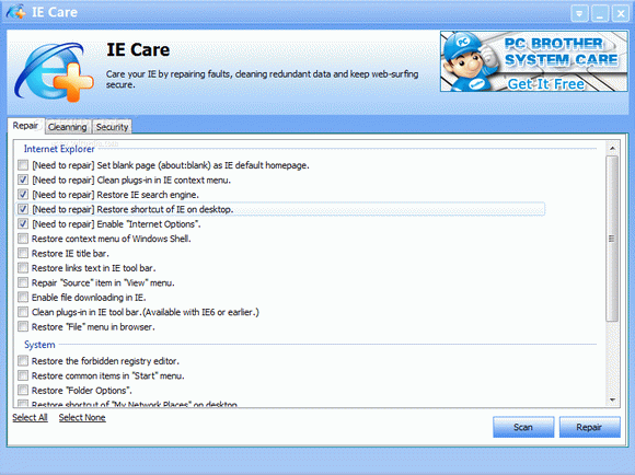 IE Care Crack + Keygen Download