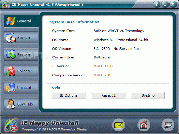 IE Happy Uninstall Crack With Serial Number Latest