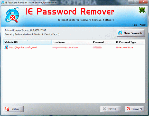 IE Password Remover Crack With Activation Code