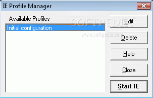 IE Profile Manager Crack + Serial Number