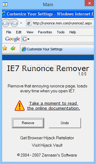 IE7 Runonce Remover Crack + Activation Code Download 2024