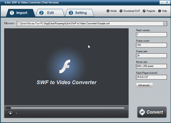 iLike SWF to Video Converter Crack + License Key
