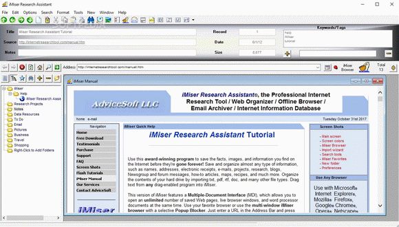 iMiser Research Assistant Crack Plus Activation Code