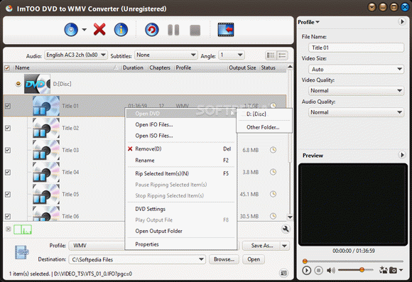 ImTOO DVD to WMV Converter Crack + Activator Download 2024