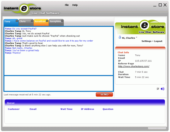 InstanteStore Live Chat Software Crack + Activation Code
