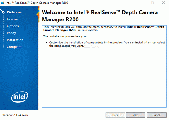 Intel RealSense Depth Camera Manager R200 Serial Key Full Version