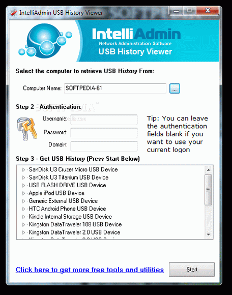 IntelliAdmin USB History Viewer Crack + Activation Code