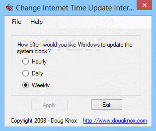 Change Internet Time Update Interval Crack + Keygen Updated
