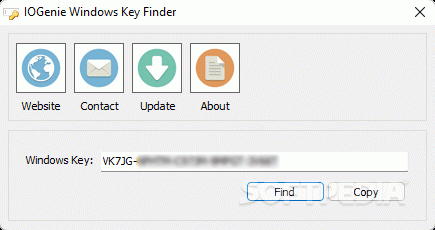IOGenie Windows Key Finder Crack + Serial Number Download 2024