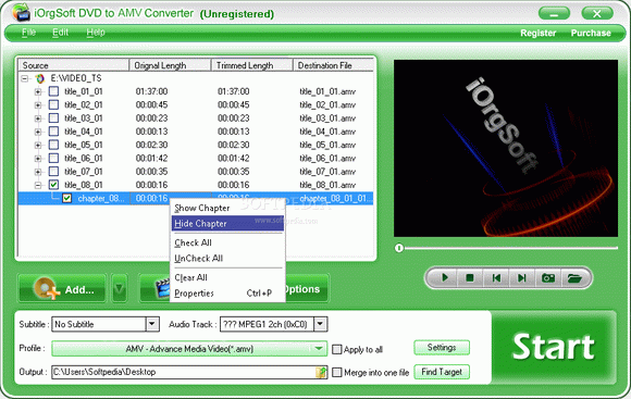 iOrgSoft DVD to AMV Converter Crack With Serial Key Latest 2024