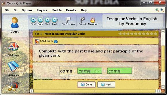 Irregular Verbs in English by Frequency Crack + Keygen Download
