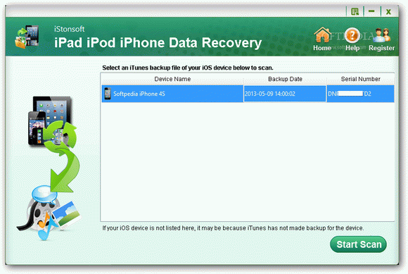iStonsoft iPad iPod iPhone Data Recovery Crack + Keygen