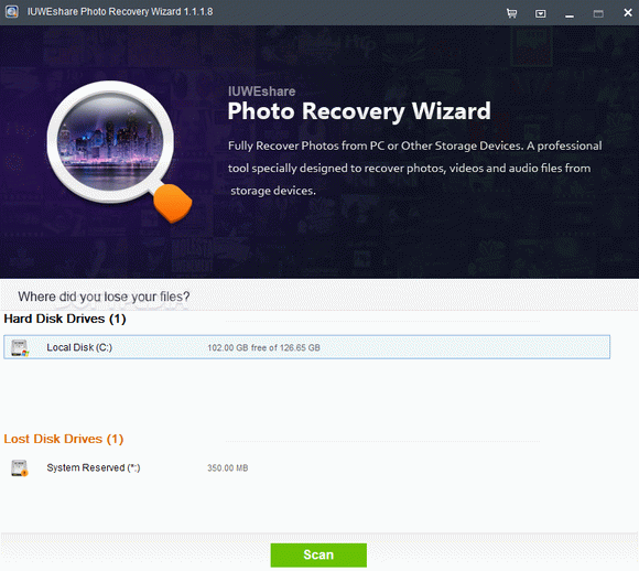 IUWEshare Photo Recovery Wizard Crack + Serial Number Updated