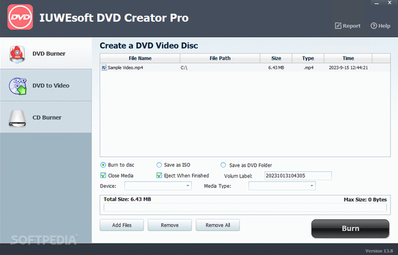 IUWEsoft DVD Creator Pro Crack + License Key Download