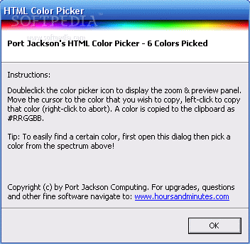 Port Jackson HTML Color Picker Crack + License Key Download 2024