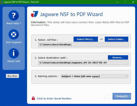 Jagware NSF to PDF Wizard Crack + Serial Number (Updated)