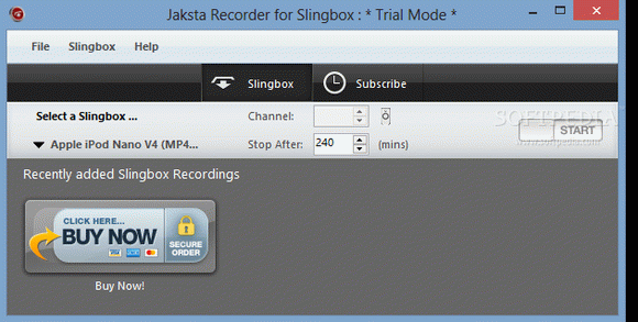 Jaksta Recorder for SlingBox Crack + Activator