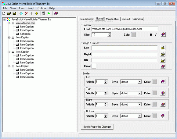 JavaScript Menu Builder Titanium Ex Crack + Serial Key Download