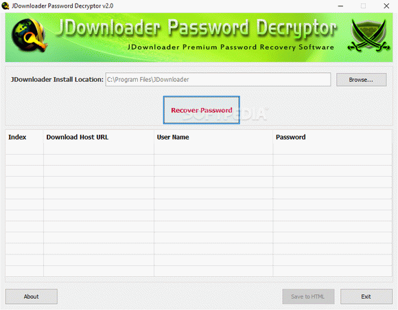 JDownloader Password Decryptor Crack + Activation Code Updated