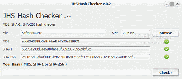 JHS Hash Checker Crack + Serial Number Download 2024