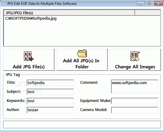 JPG Edit EXIF Data In Multiple Files Software Crack & Activation Code