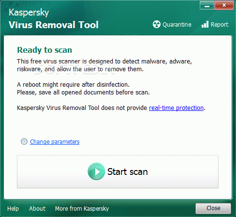 Kaspersky Virus Removal Tool Crack & Serial Number
