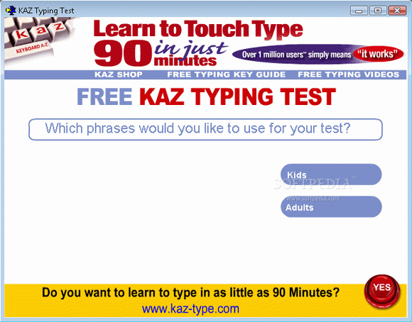 KAZ Typing Test Crack + Serial Number Updated