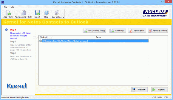 Kernel for Notes Contacts to Outlook Crack + License Key Updated