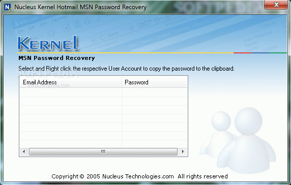 Kernel Hotmail MSN Password Recovery Crack With Serial Number