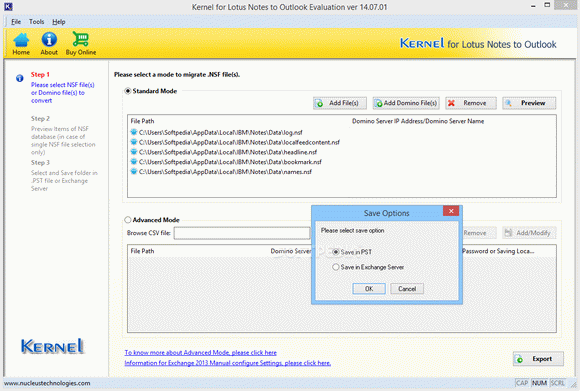 Kernel for Lotus Notes to Outlook Activation Code Full Version