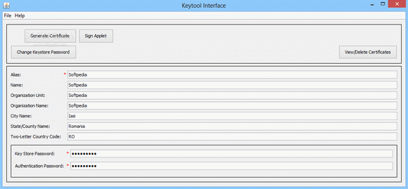 Keytool Interface Crack Plus Serial Number