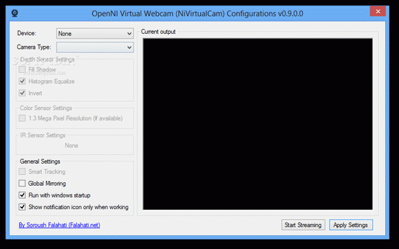 OpenNI Virtual Camera Crack + Keygen