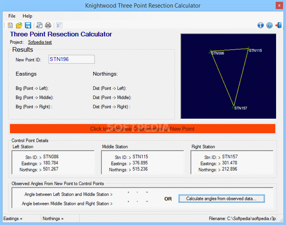 Knightwood Three Point Resection Calculator Crack With Keygen Latest