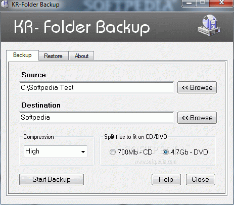 KR-Folder Backup Crack Full Version