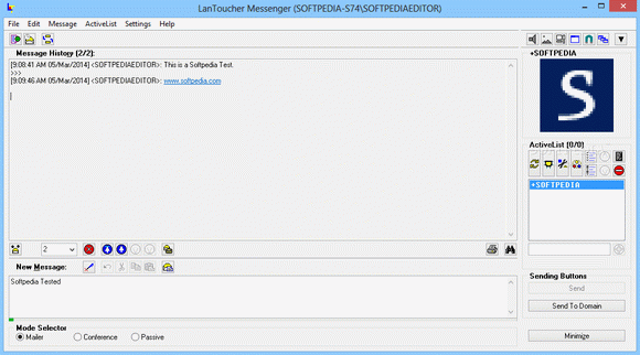 LanToucher Instant Messenger Crack + Activator Updated