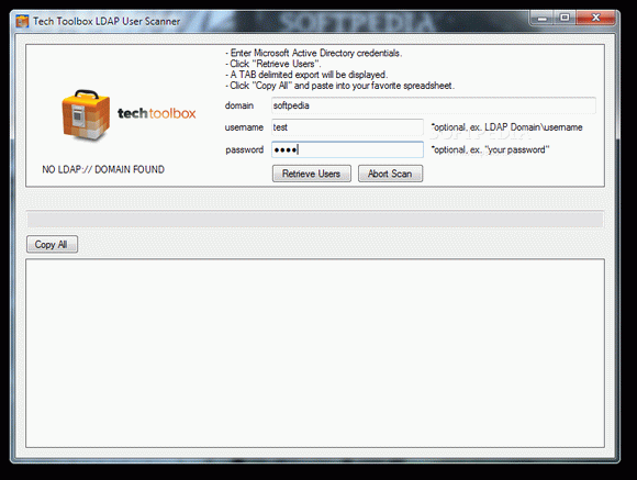 LDAP User Scanner Crack Plus License Key