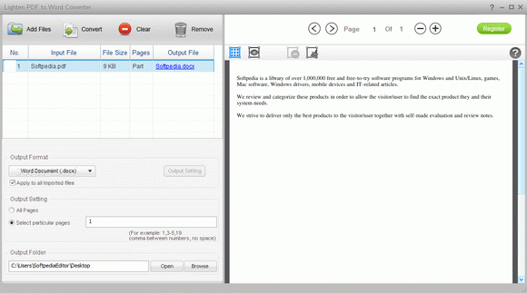 Lighten PDF to Word Converter Keygen Full Version