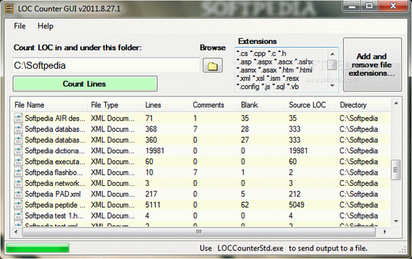 LOC Counter GUI Crack + Serial Number Updated