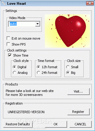 Love Heart 3D Screensaver Crack + Keygen Download 2024