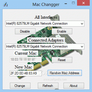Mac Changer Crack Plus Serial Number