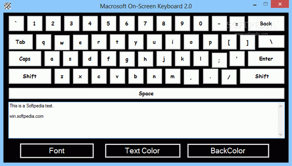 Macrosoft On-Screen Keyboard Keygen Full Version