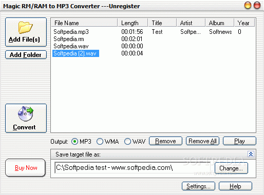 Magic RM RAM to MP3 Converter Serial Number Full Version