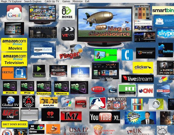 Magic WEB TV CloudSource