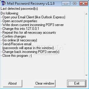 Mail Password Recovery Crack + Serial Number (Updated)