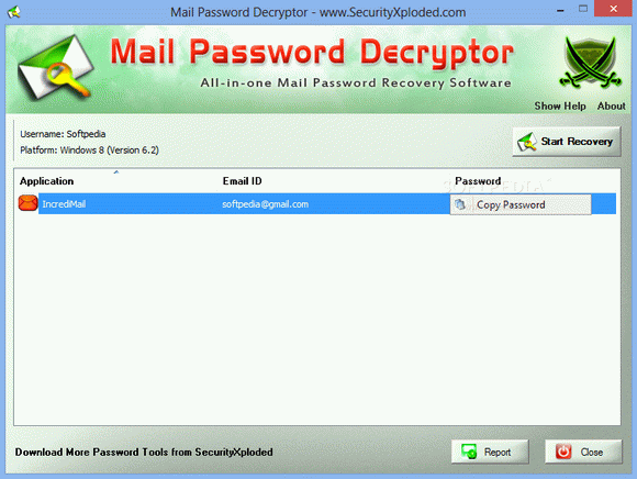 Mail Password Decryptor Portable Crack + Serial Key Updated