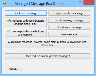 Managed Message Box Crack & Keygen