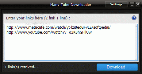 Many Tube Downloader Crack + Serial Key