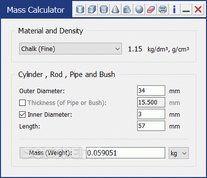 Mass Calculator Crack + Serial Number (Updated)