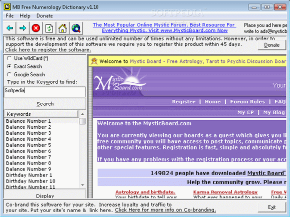 MB Free Numerology Dictionary Crack + Keygen Download
